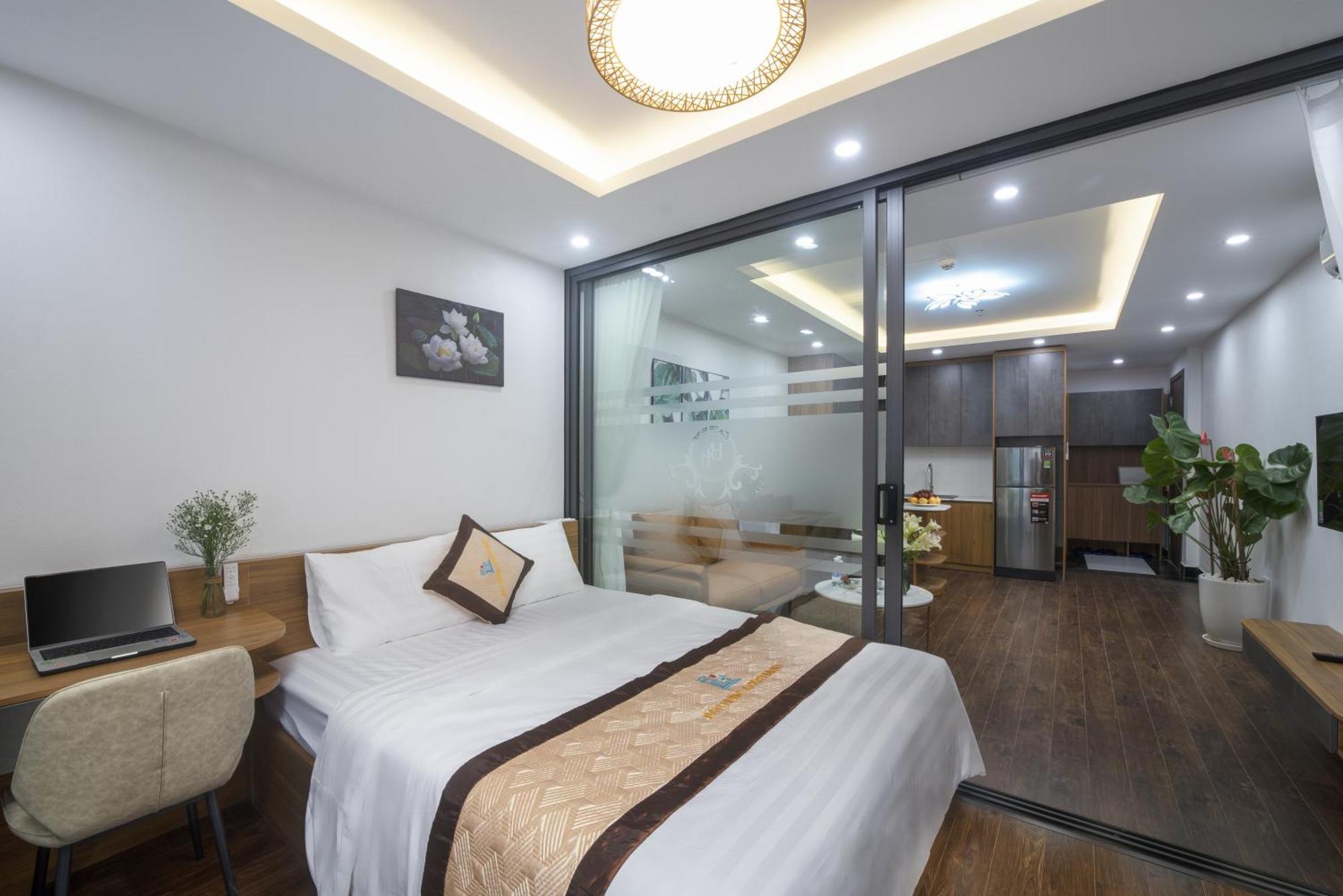 Bao Hung Hotel & Apartment - Tran Quoc Vuong Hanoi Szoba fotó